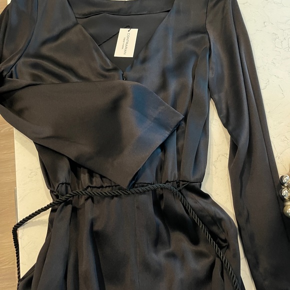 Contrarian Viola V Neck Jumpsuit - Picture 3 of 4